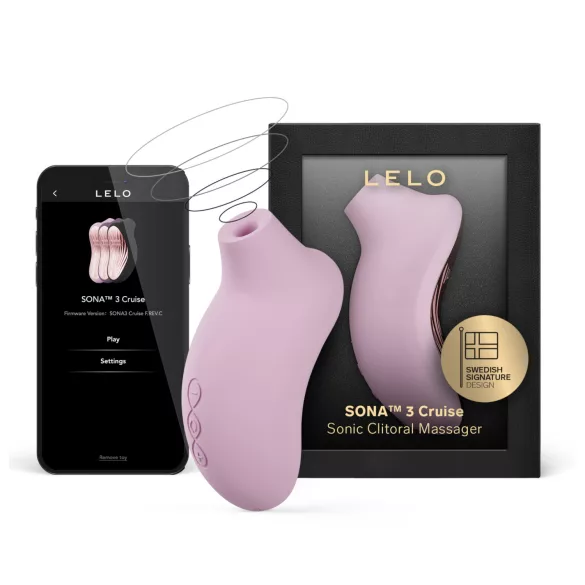 LELO Sona 3 Cruise - succionador de clítoris por ondas - silicona rosa