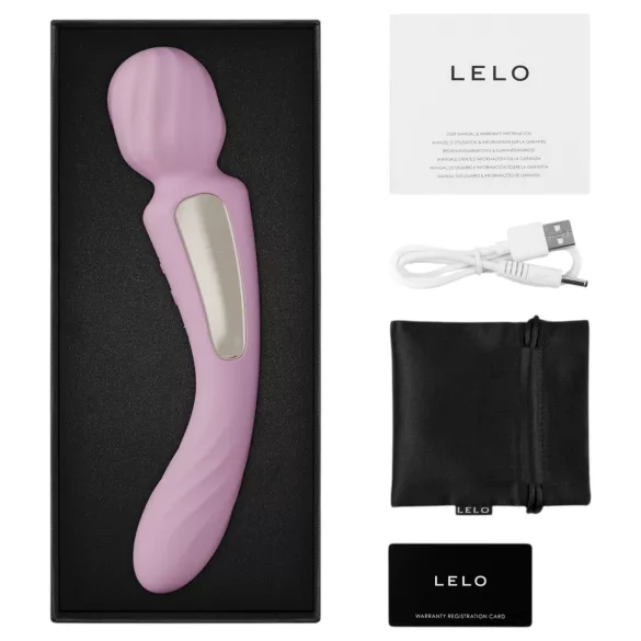 LELO Switch - vibrador masajeador - silicona rosa
