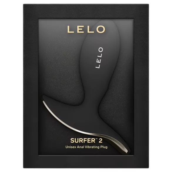 LELO Surfer - vibrador anal controlado por app (negro)