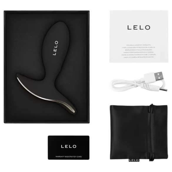 LELO Surfer - vibrador anal controlado por app (negro)