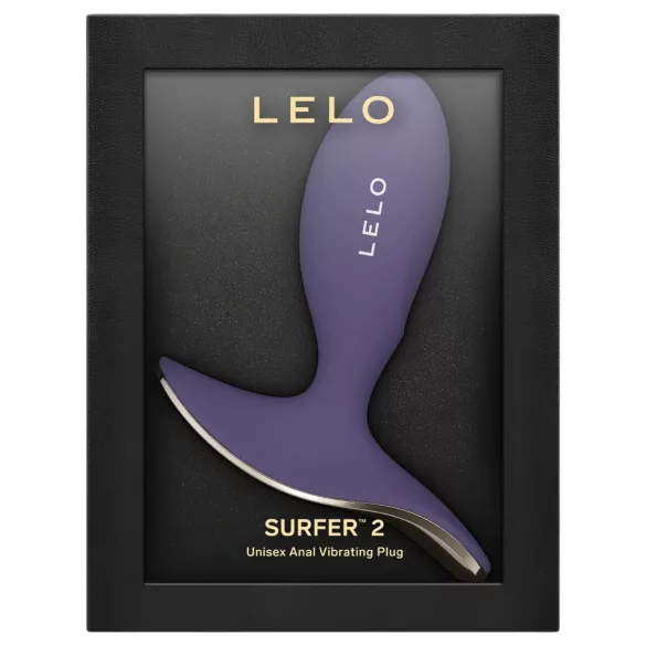 LELO Surfer - vibrador anal controlado por aplicación (lila)