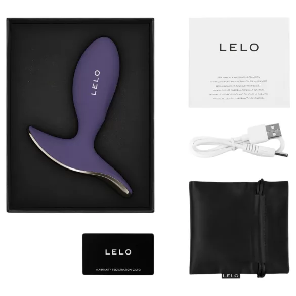 LELO Surfer - vibrador anal controlado por aplicación (lila)