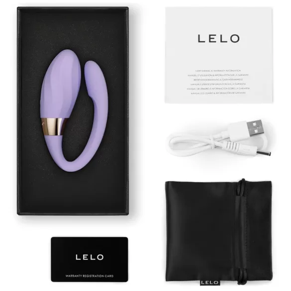 LELO Tiani Twist - vibrador inteligente para parejas (lila)