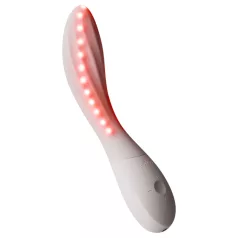   LELO Mona Spectra - vibrador inteligente para punto G con luz LED (blanco)