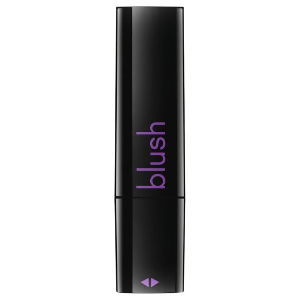 Blush Lipstick Rosé - vibrador discreto resistente al agua - negro rosado