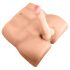 Blush X5 Rough Rider - torso masculino (natural)