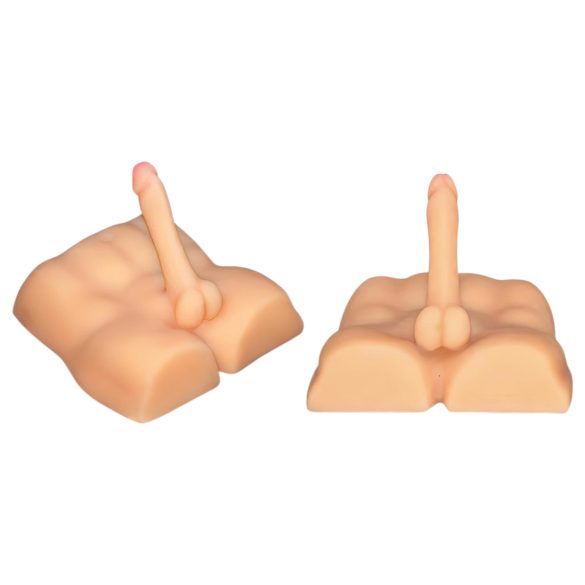 Blush X5 Rough Rider - masturbador masculino torso realista color natural