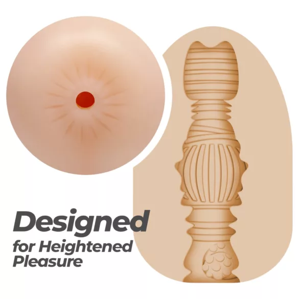 Crushious Ezy Egg Anal - huevo masturbador (color carne)