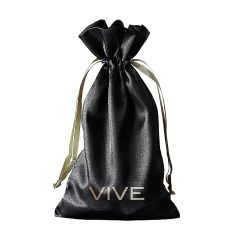 Vive - bolsa de juguetes satinada (negro)