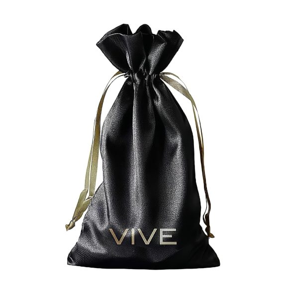 Vive - bolsa de juguetes eróticos de satén (negra)