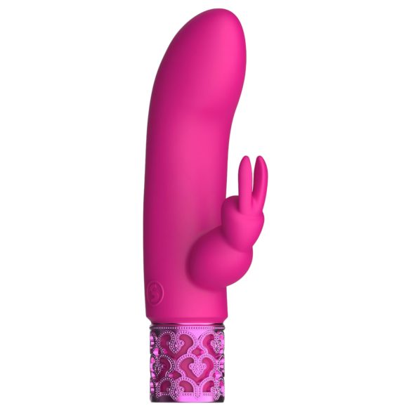 Royal Gems Dazzling - vibrador con brazo para clítoris (rosa)
