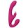 Vive Suki - vibrador ajustable sin bandas (rosa)