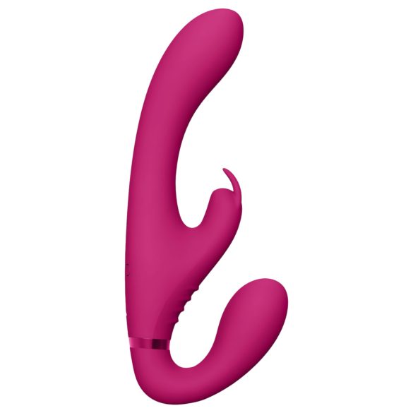 Vive Suki - vibrador ajustable sin bandas (rosa)