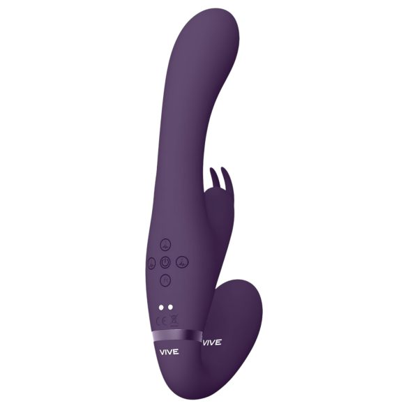Vive Suki - consolador con arnés sin cinturón - vibrador lila