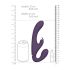 Vive Suki - vibrador con correa sin arnés (lila)