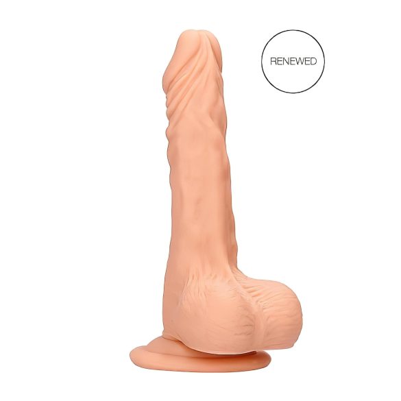 RealRock Pene 7" - Dildo Realista con Testículos (17 cm) - Natural