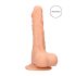 RealRock Pene 7" - Dildo Realista con Testículos (17 cm) - Natural