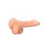 RealRock Pene 7" - Dildo Realista con Testículos (17 cm) - Natural