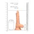 RealRock Dong 8 - consolador realista con testículos (20 cm) - natural