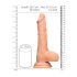 RealRock Pene 10" - Dildo realista con testículos (25cm) - Natural