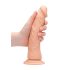 RealRock Dong 8 - Dildo realista (20 cm) - color natural
