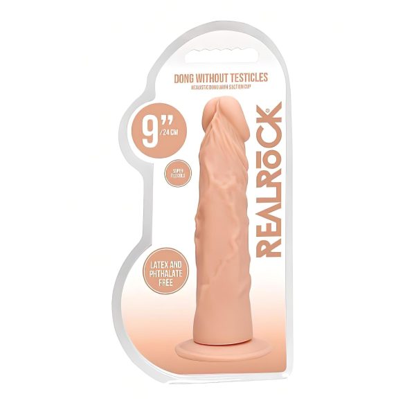 RealRock - Dildo realista 23 cm - color natural