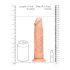 RealRock Dong 9 - dildo realista (23cm) - natural