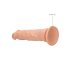 RealRock Pene Realista 10" (25cm) - Natural