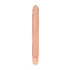RealRock Double Dong 14 - dildo doble (36 cm) - natural