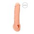 RealRock Funda Pene 21cm - natural