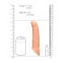 RealRock Funda Pene 21cm - natural