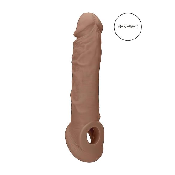 Funda Pene RealRock 8 (21cm) - oscuro natural
