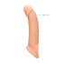 Funda RealRock para Pene 9 (21,5cm) - Natural