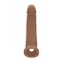 RealRock Manga Pene 9 - funda (21,5cm) - oscuro natural