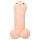 Pene abrazable de peluche - 60cm (natural)