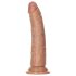 RealRock Slim - dildo realista 15,5cm (oscuro natural)