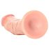 RealRock - Dildo con ventosa realístico 15,5cm (natural)