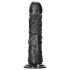 RealRock - dildo realista con ventosa - 15,5cm (negro)