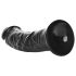 RealRock - dildo realista con ventosa - 15,5cm (negro)