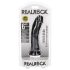 RealRock - dildo realista con ventosa - 15,5cm (negro)