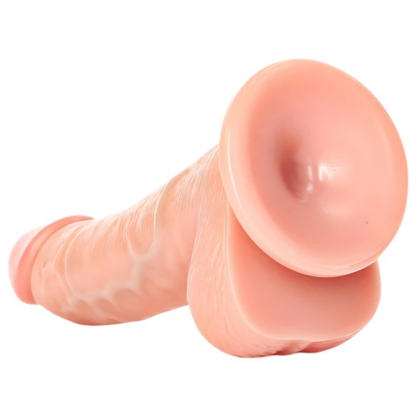RealRock - dildo realista con ventosa - 15,5 cm - color natural