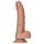 RealRock - Consolador con ventosa y testículos - 15,5 cm (tono natural oscuro)