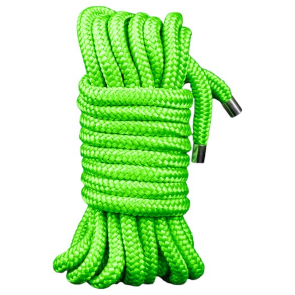 Ouch! - cuerda bondage luminosa - 10m (verde)