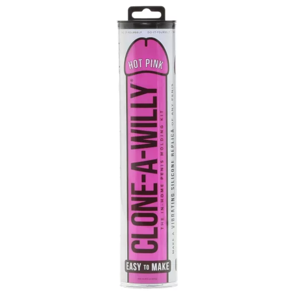Clone-a-Willy - kit de moldeado de pene con vibrador - silicona rosa