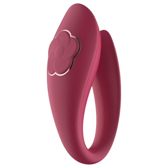 Raytech Rose - vibrador de pareja recargable y resistente al agua (rojo)