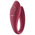 Raytech Rose - vibrador de pareja recargable y resistente al agua (rojo)