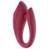 Raytech Rose - vibrador de pareja recargable y resistente al agua (rojo)