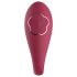 Raytech Rose: vibrador dual rojo impermeable, recargable