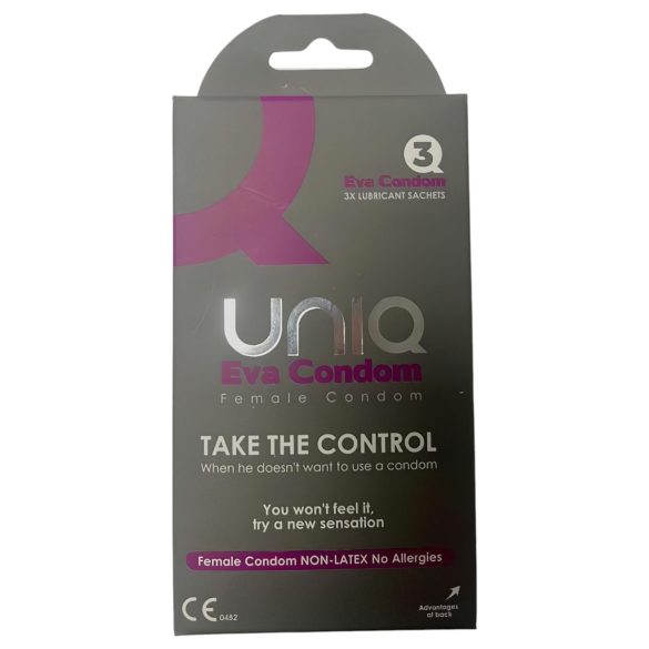 Uniq Eva - preservativos femeninos sin látex (3uds)