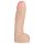 Doc Johnson Vac-U-Lock Hung 12 - realista, con testículos (color natural)